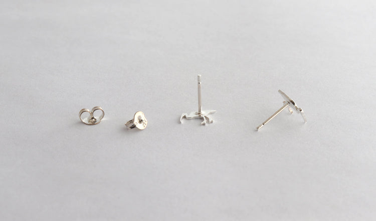 Ibis Earrings in Sterling Silver - Sweet November Jewelry