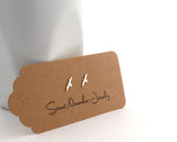 Tiny Seagull Studs • Sterling Silver • Handmade • Bird Earrings • Seagull Earrings • Beach Theme Studs • Bird Jewelry • Silver Post Earrings