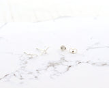 Tiny Seagull Studs • Sterling Silver • Handmade • Bird Earrings • Seagull Earrings • Beach Theme Studs • Bird Jewelry • Silver Post Earrings