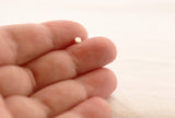3mm Silver Disk Tragus/Labret Stud • Silver Disk • 16 Gauge Earring • Flat Back Jewelry • Tiny Disk Stud • 3mm Disc Earring