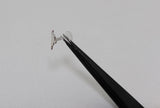 Little Crow Tragus/Cartilage Earring • Sterling Silver • Handmade • Crow Bird Jewelry • 16 Gauge • Bioflex Push Fit Flat Back
