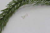 Little Crow Tragus/Cartilage Earring • Sterling Silver • Handmade • Crow Bird Jewelry • 16 Gauge • Bioflex Push Fit Flat Back
