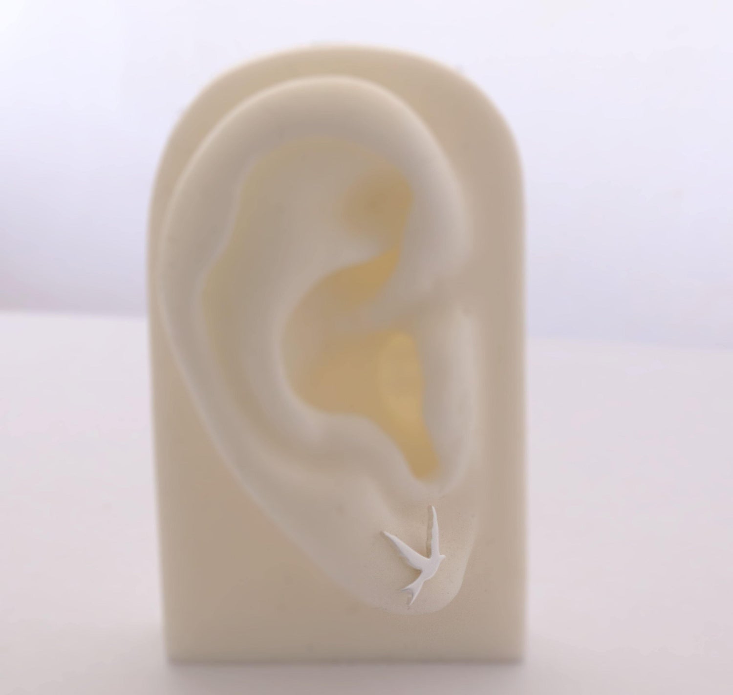 Silver Flying Bird Studs - Sweet November Jewelry