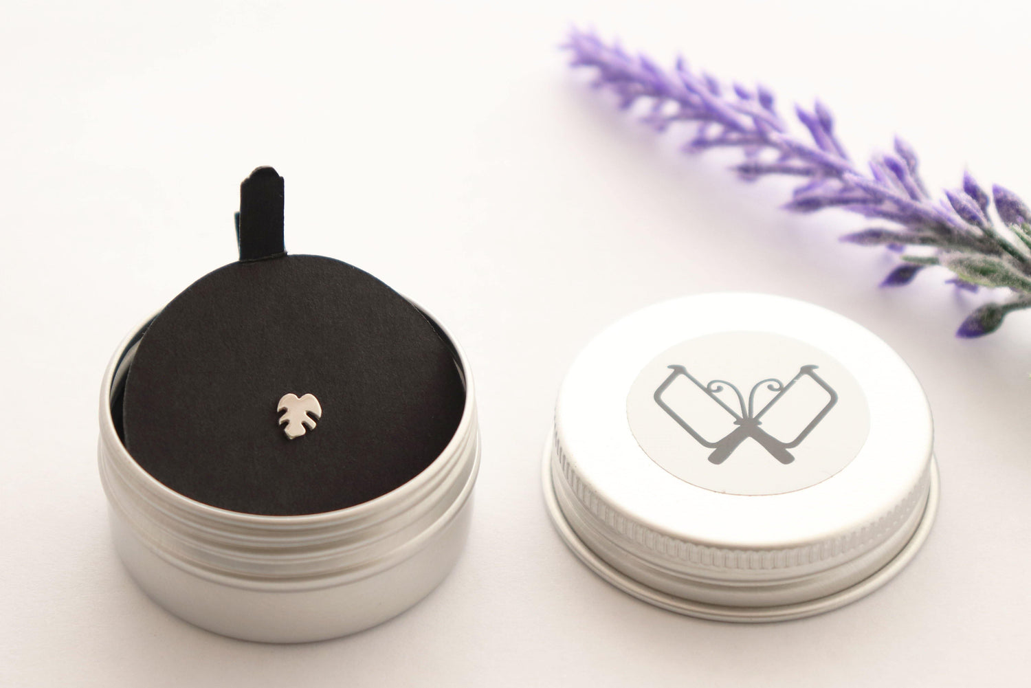Monstera Leaf Tragus Stud - Sweet November Jewelry