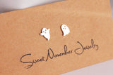 Spooky Ghost Studs - Sweet November Jewelry