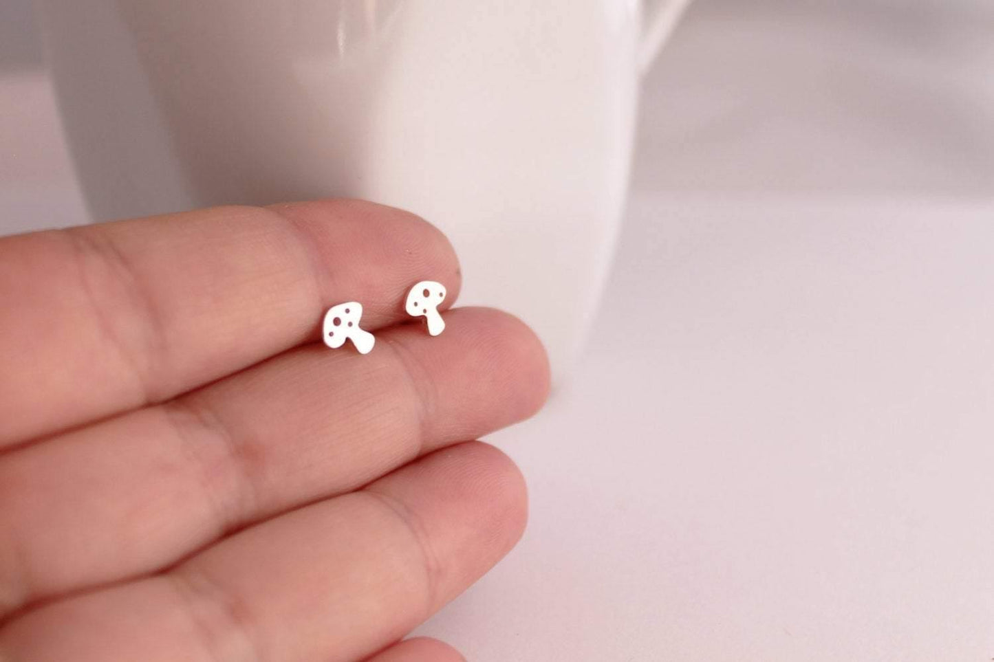 Toadstool Studs - Sweet November Jewelry