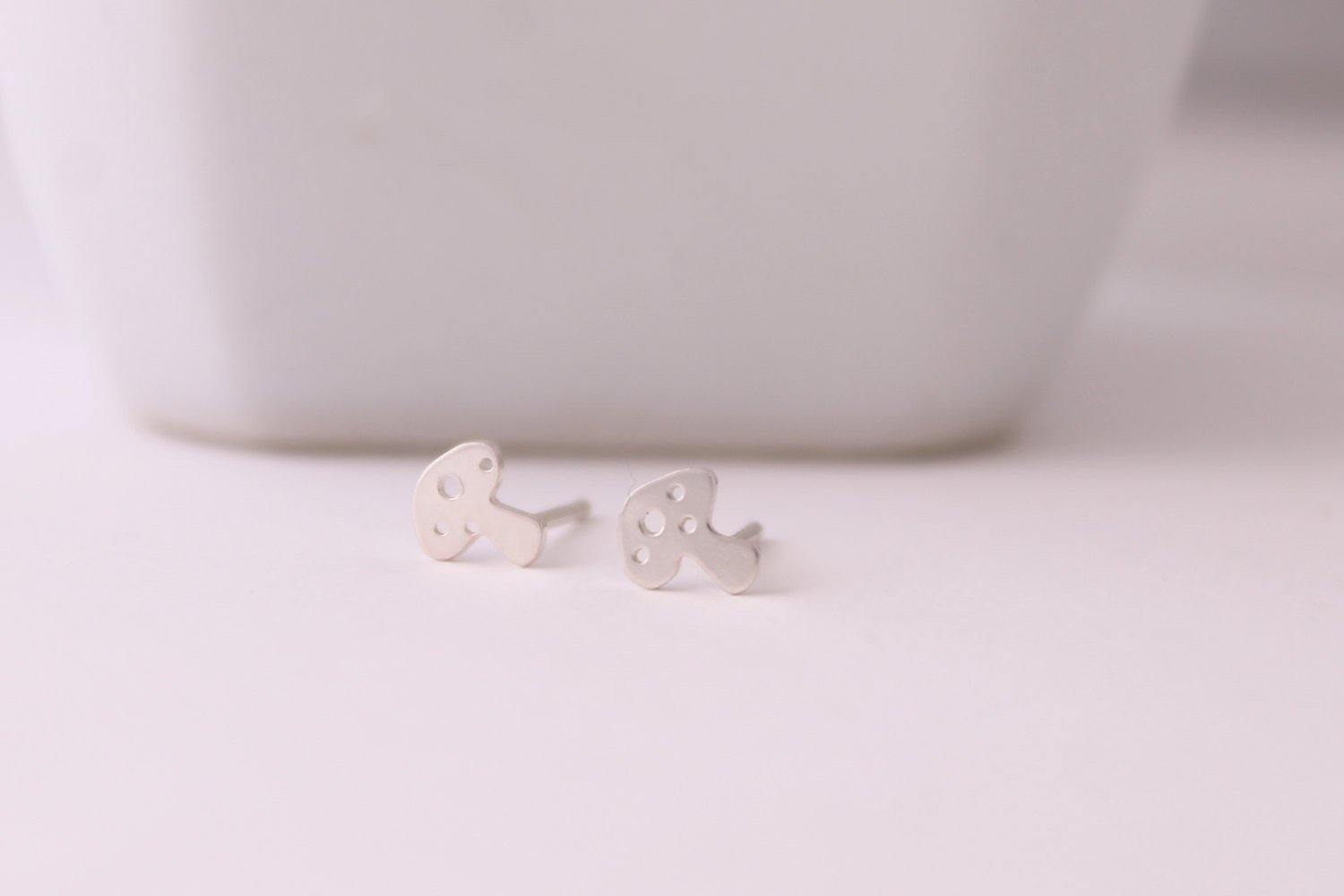 Toadstool Studs - Sweet November Jewelry