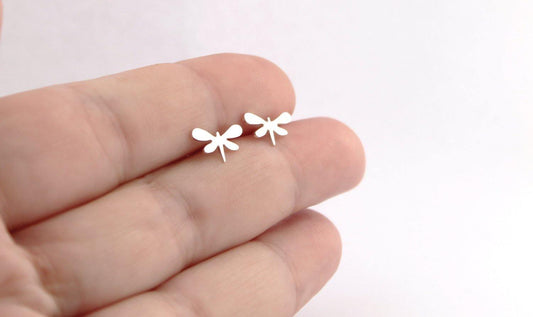 Dragonfly Stud Earrings - Sweet November Jewelry