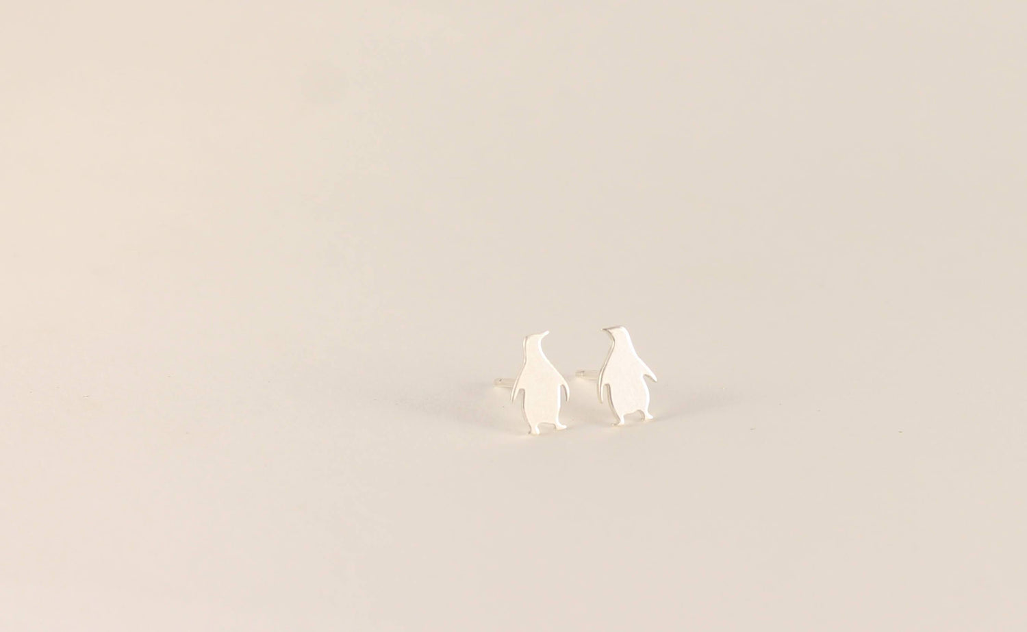 Penguin Stud Earrings - Sweet November Jewelry