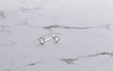 Tiny Circle Studs - Sweet November Jewelry