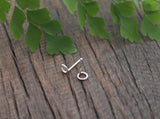 Tiny Circle Studs - Sweet November Jewelry