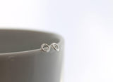 Tiny Circle Studs - Sweet November Jewelry