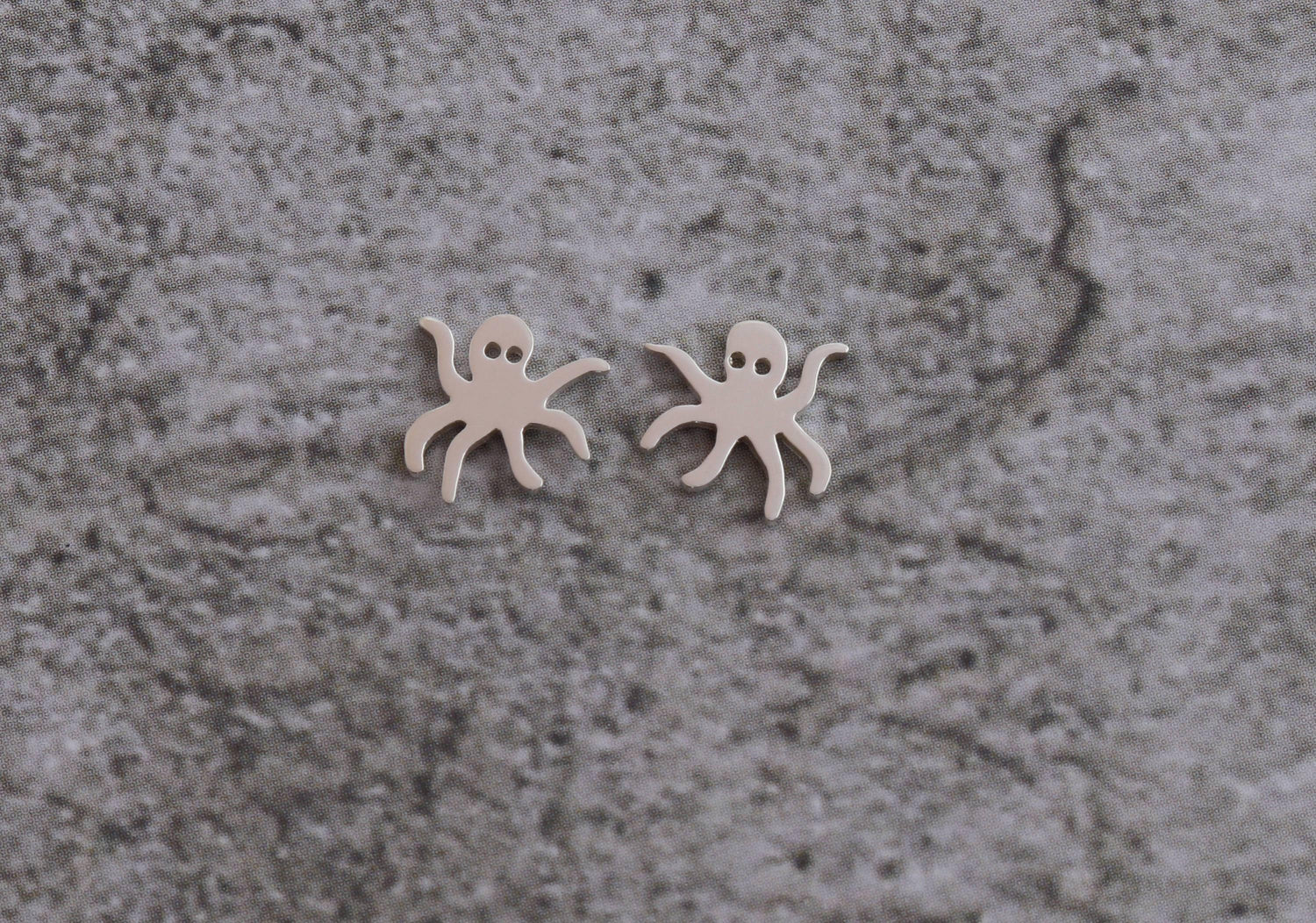 Octopus Stud Earrings - Sweet November Jewelry