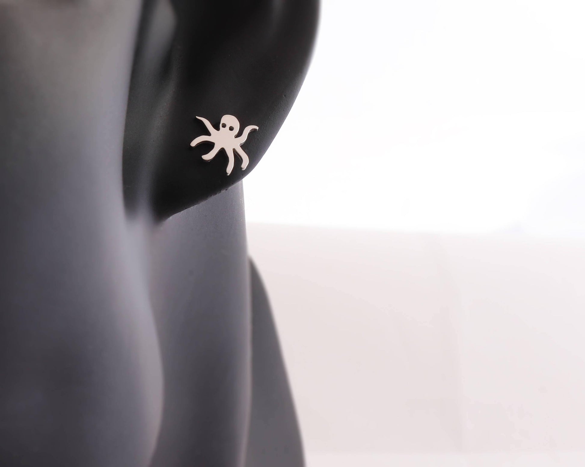 Octopus Stud Earrings - Sweet November Jewelry