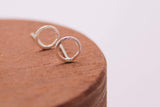 Organic Circle Studs - Sweet November Jewelry