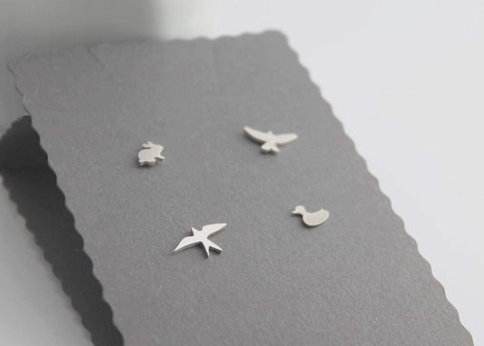 Mismatched Animal Stud Earrings - Sweet November Jewelry