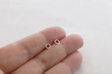 Tiny Circle Studs - Sweet November Jewelry