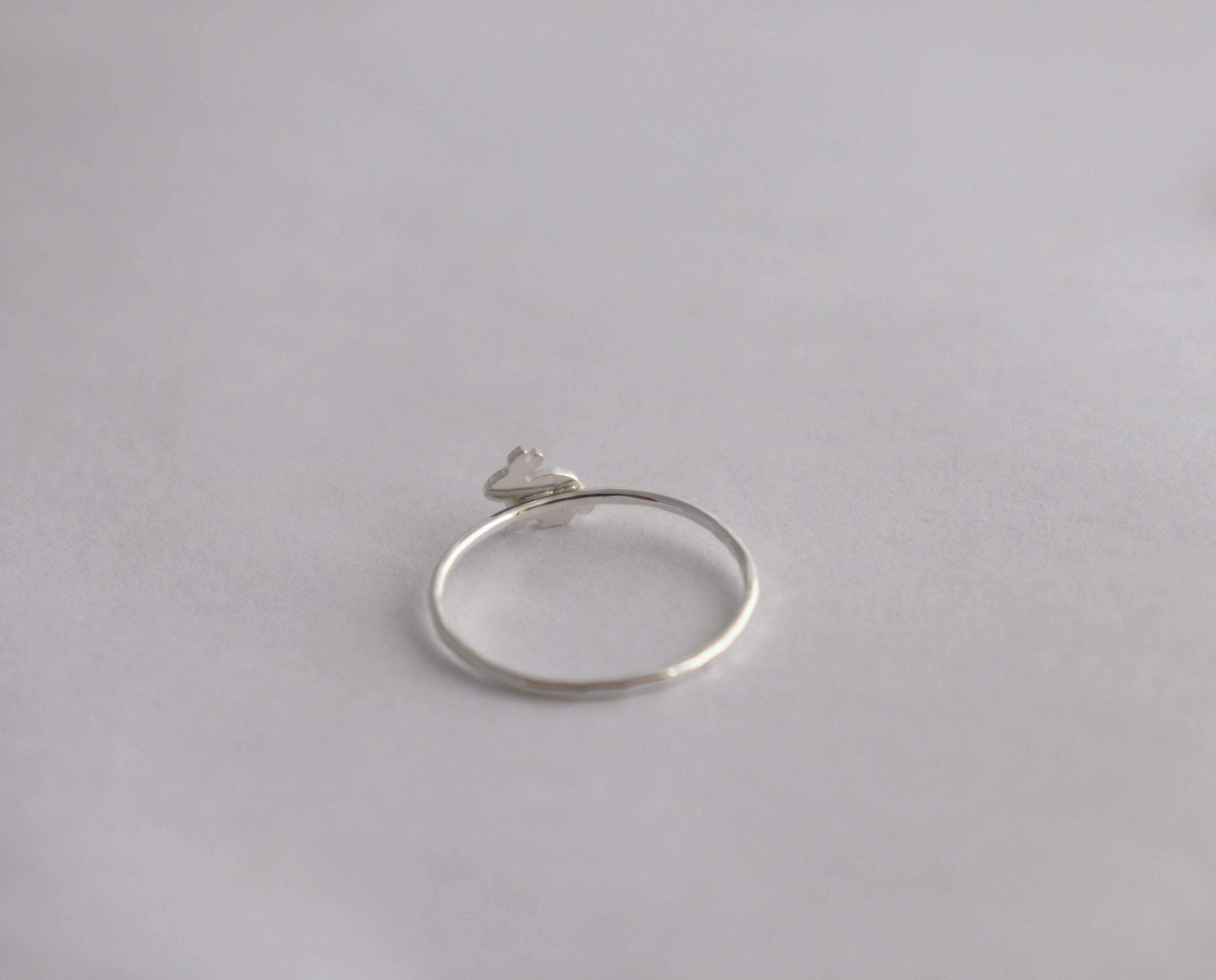 Bunny Ring with thin band - Sweet November Jewelry