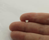 Silver Diamond Shaped Tragus Stud - Sweet November Jewelry
