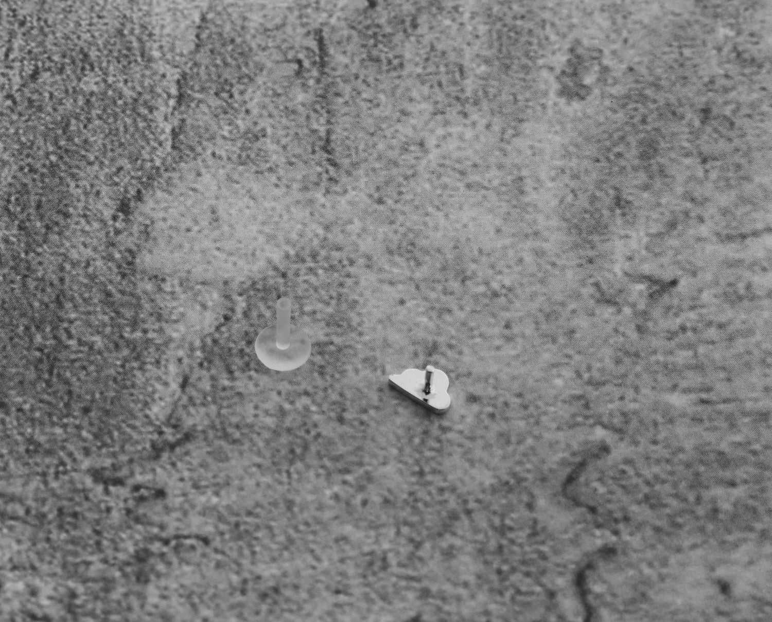 Cloud Shaped Tragus Stud - Sweet November Jewelry