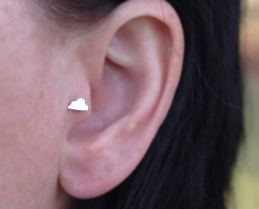Cloud Shaped Tragus Stud - Sweet November Jewelry