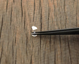 Silver Diamond Shaped Tragus Stud - Sweet November Jewelry