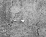 Silver Diamond Shaped Tragus Stud - Sweet November Jewelry