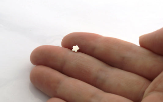 Dainty 5mm Flower Tragus Stud - Sweet November Jewelry
