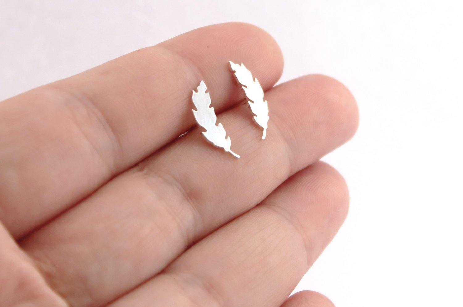 Feather Earrings - Sweet November Jewelry
