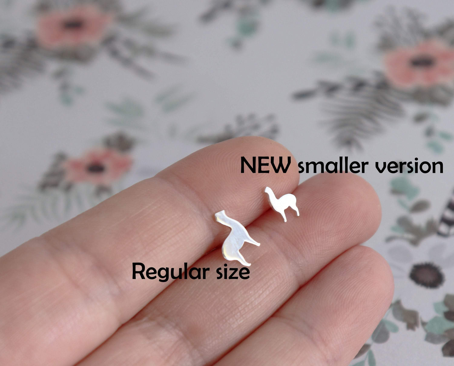 Mini  Llama Earrings - Sweet November Jewelry