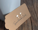 Mushroom Earrings - Sweet November Jewelry