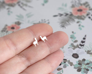 Mini  Llama Earrings - Sweet November Jewelry
