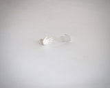 Hand Shaped Studs in Sterling Silver - Sweet November Jewelry