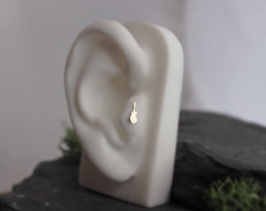 Guitar Tragus Stud - Sweet November Jewelry