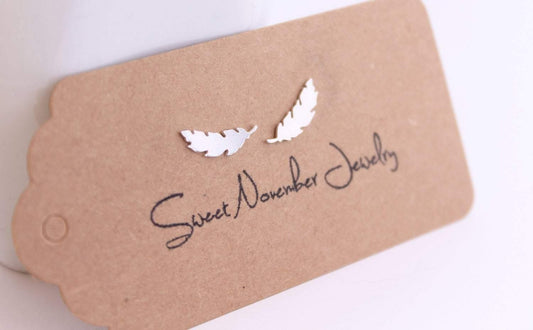 Feather Earrings - Sweet November Jewelry