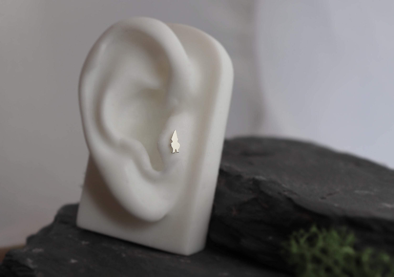 Cute Garden Gnome Tragus Stud - Sweet November Jewelry