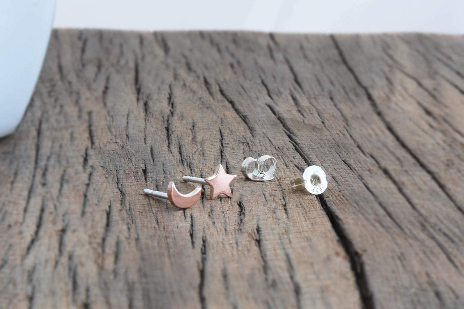 Copper Celestial Stud Set - Sweet November Jewelry