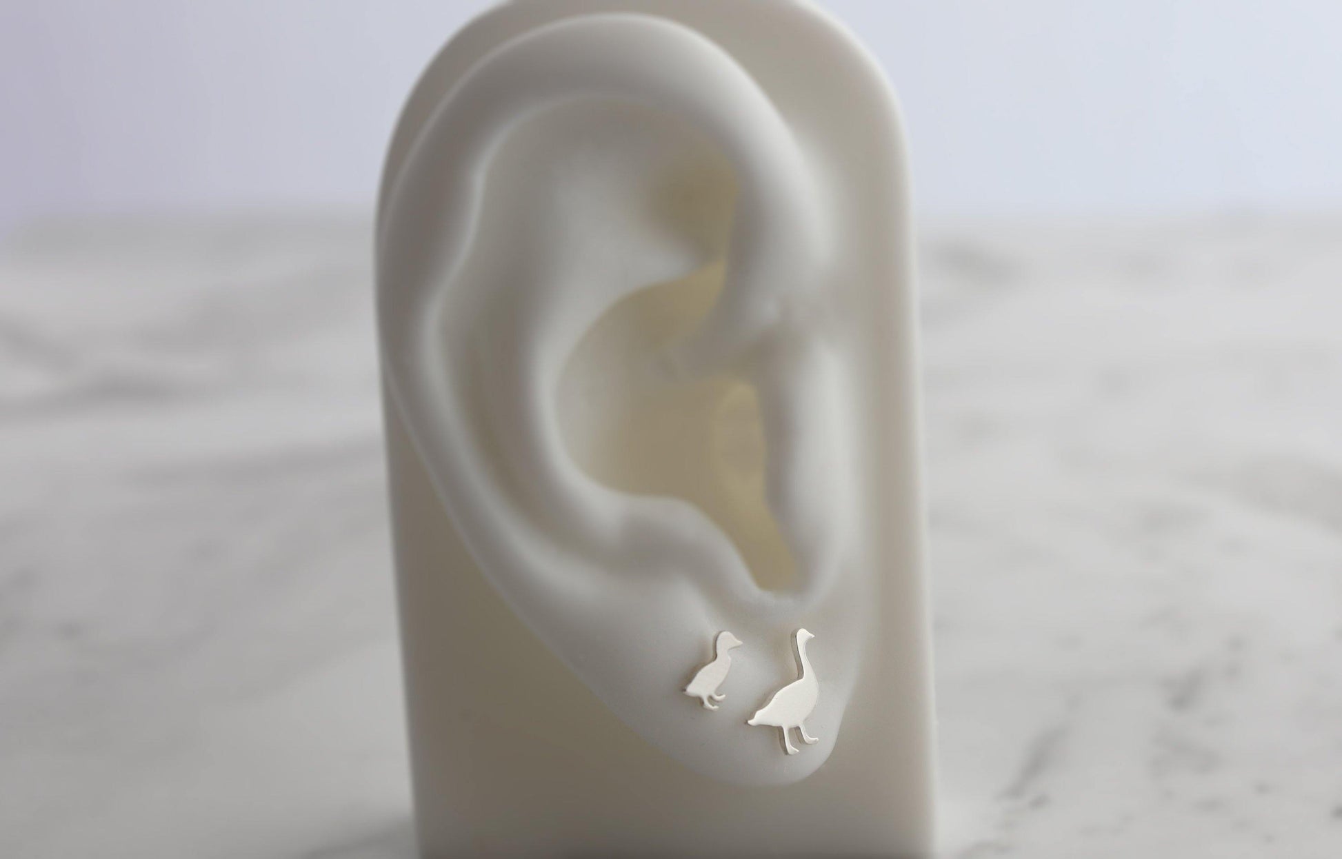 Mum and Baby Duck Earring Set - Sweet November Jewelry