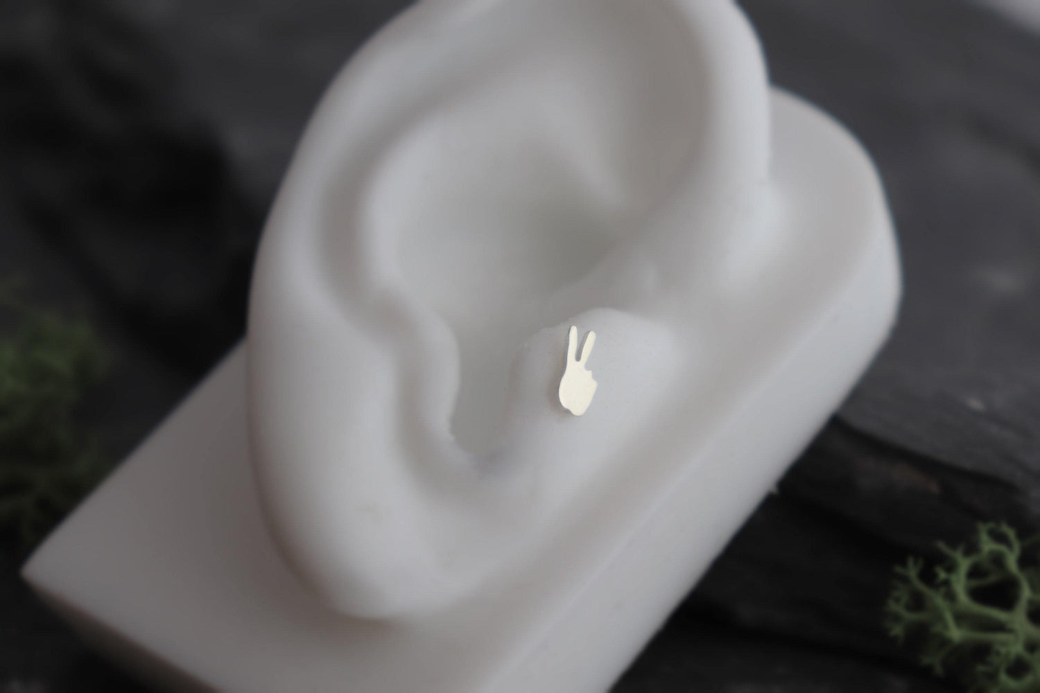 Peace Sign Tragus Stud - Sweet November Jewelry