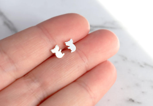 Tiny Koala Earrings - Sweet November Jewelry