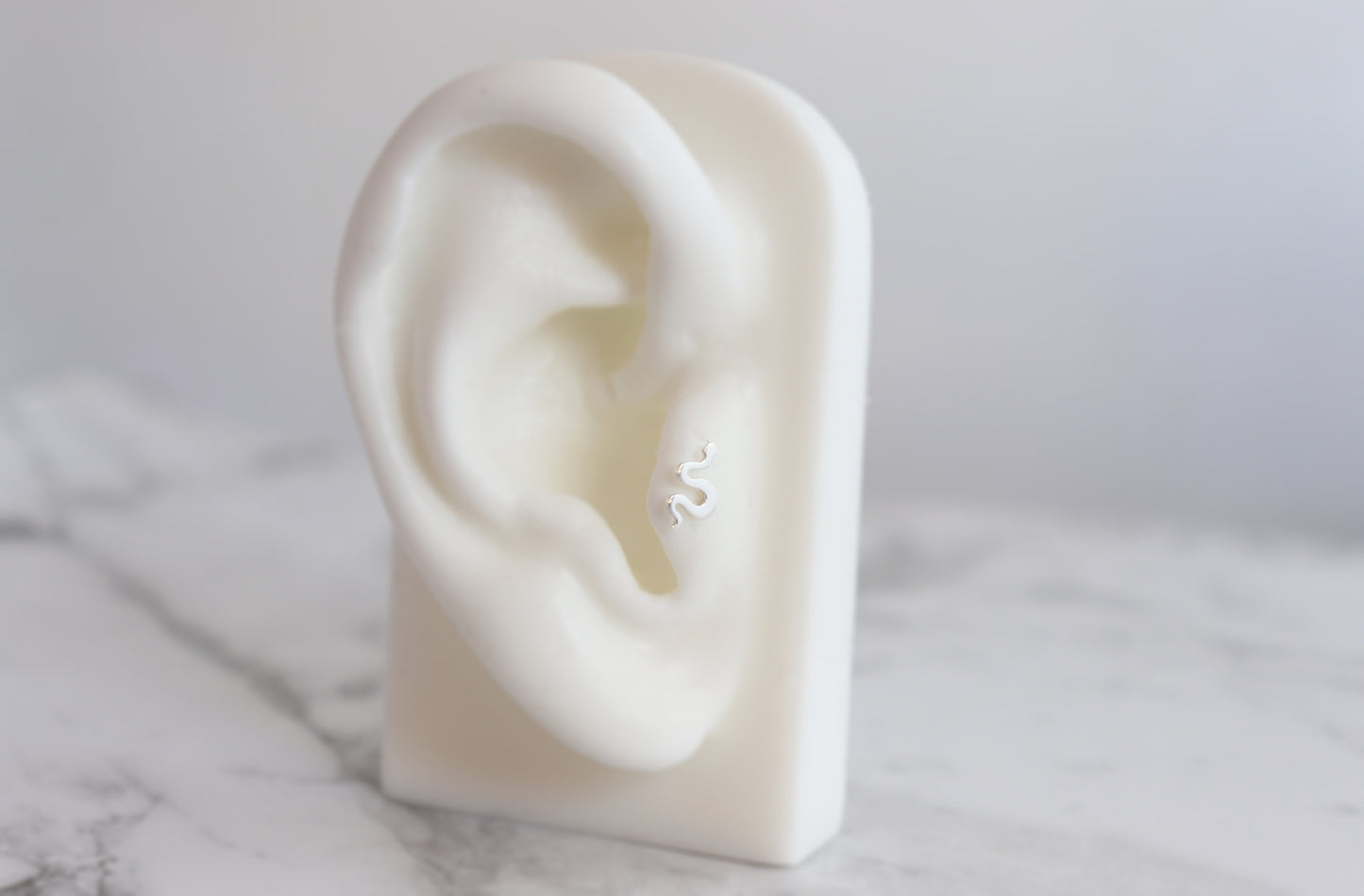 Snake Labret / Tragus Stud
