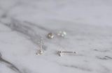 Tiny People Stud Earrings - Sweet November Jewelry