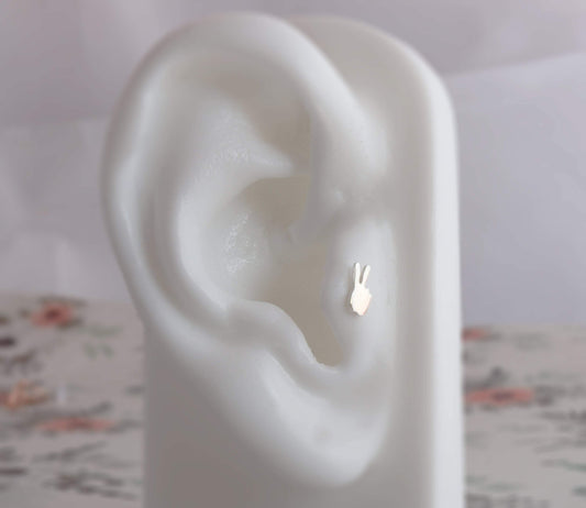 Peace Sign Tragus Stud - Sweet November Jewelry