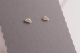 Silver Cloud Studs, Sterling Silver Handmade Cloud Earrings,Dreamy Minimalist Earrings - Sweet November Jewelry