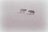 Hippo Earrings - Sweet November Jewelry