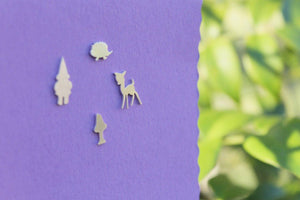 Woodland Mismatched Animal Studs - Sweet November Jewelry