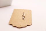 Flock of Birds Stud Earrings Handmade from Sterling Silver - Sweet November Jewelry